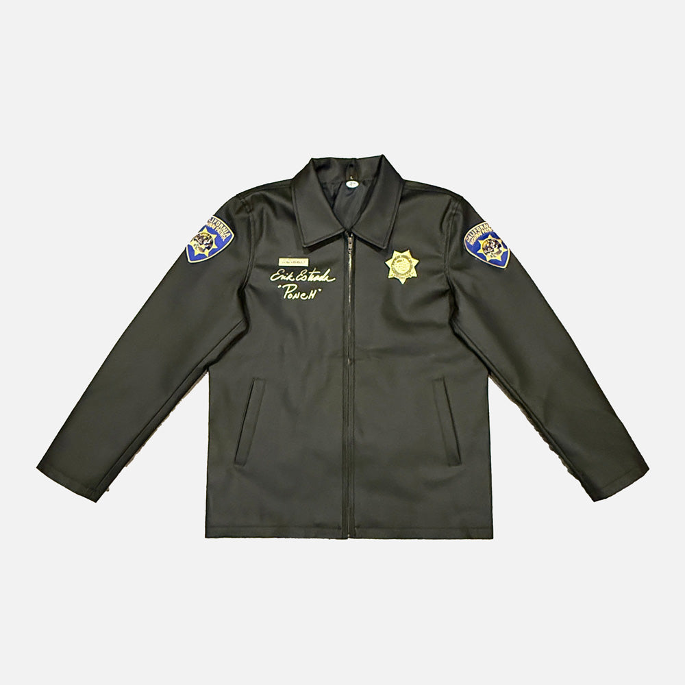 Erik Estrada Signed "CHiPs" California Highway Patrol Jacket