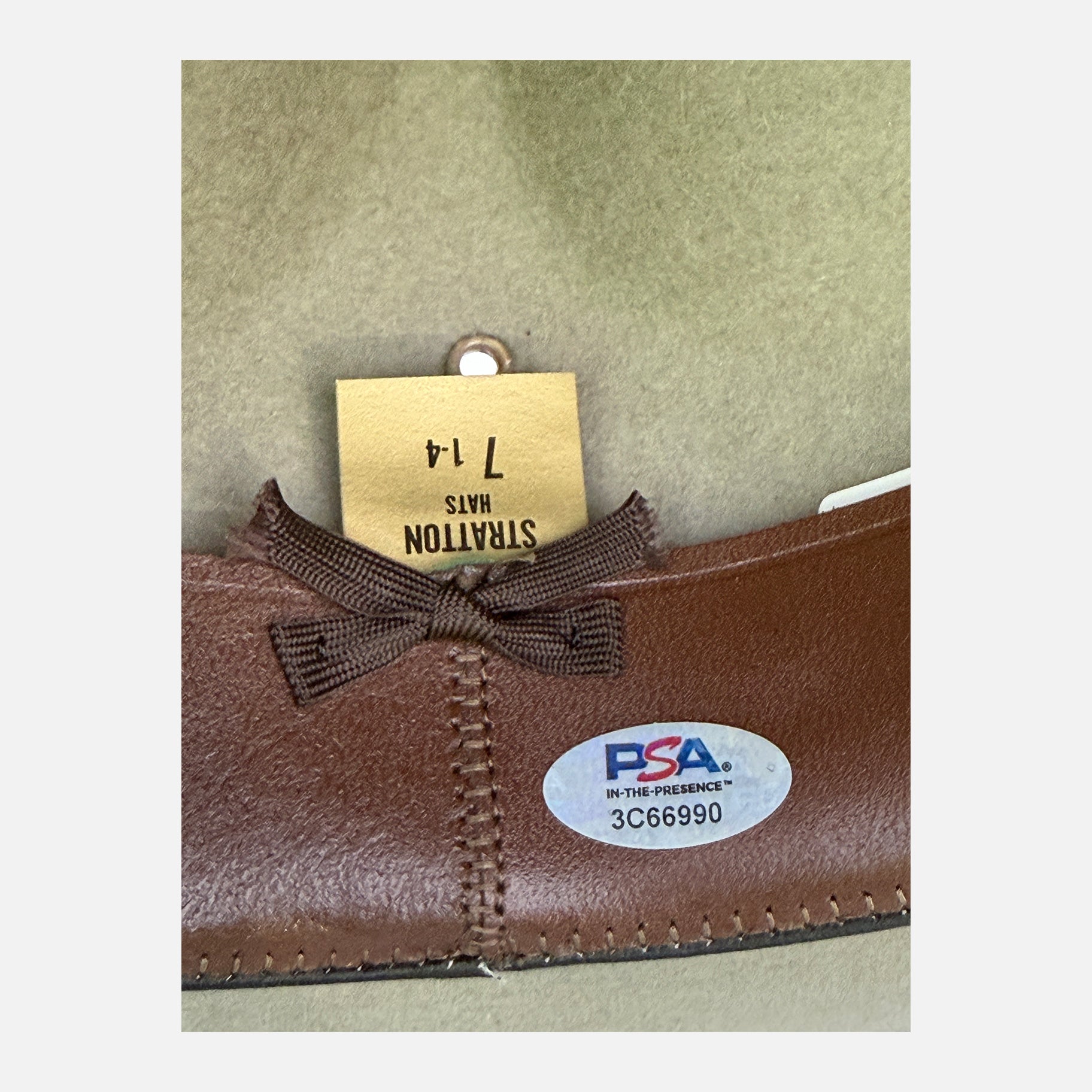 Erik Estrada Signed Original California Highway Patrol Stratton Hat