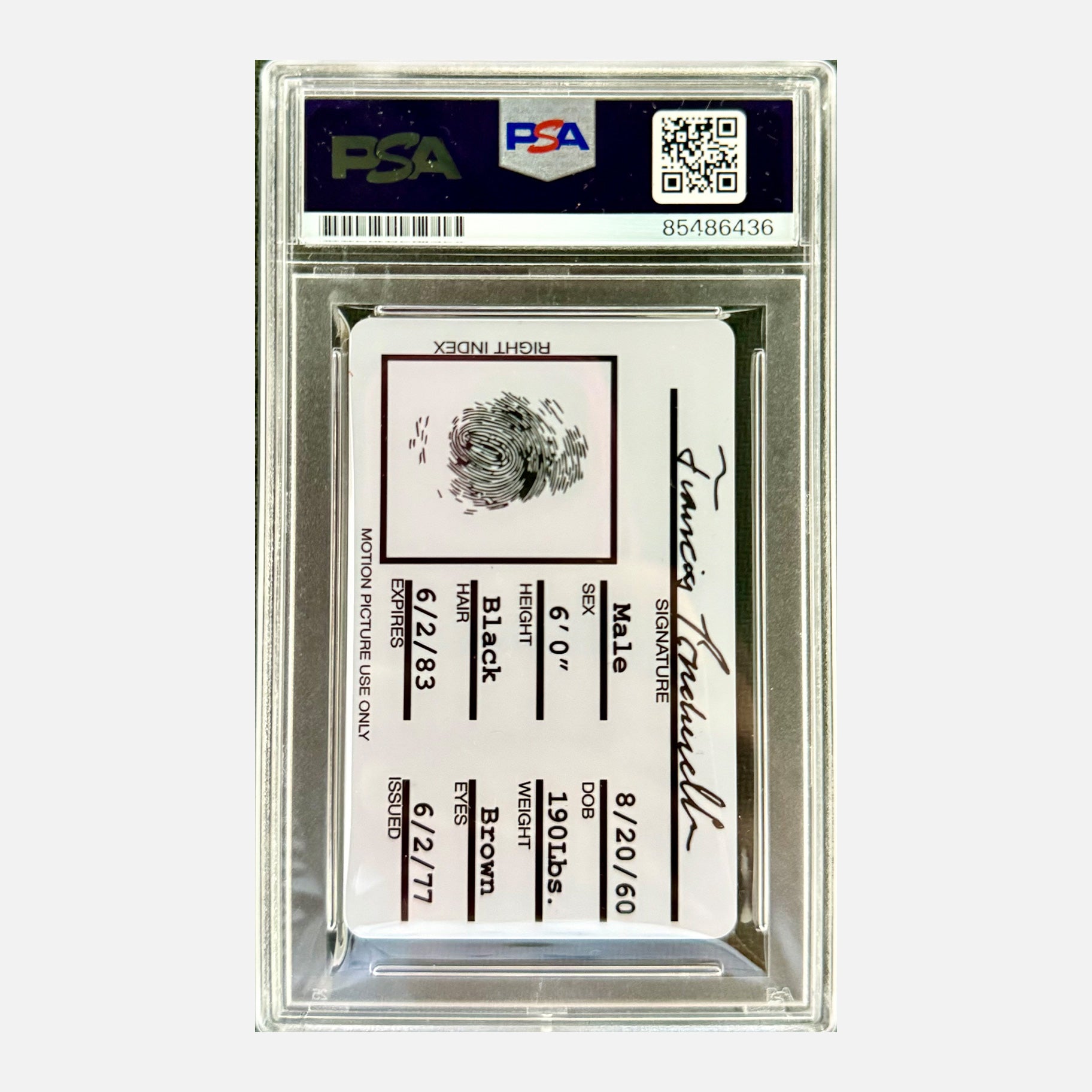 Erik Estrada Signed “CHiPs” California Highway Patrol ID