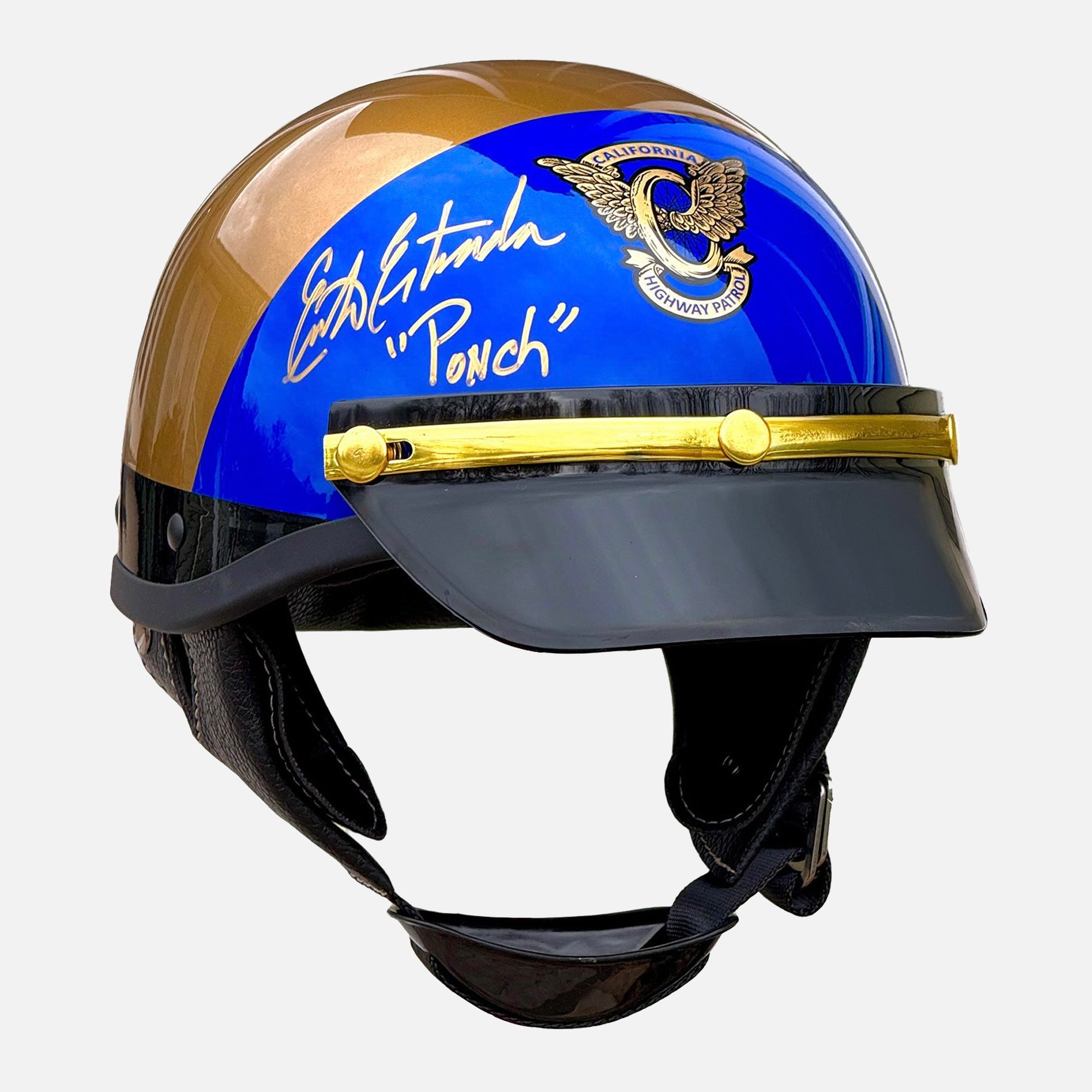 Erik Estrada Signed "CHiPs" California Highway Patrol Helmet