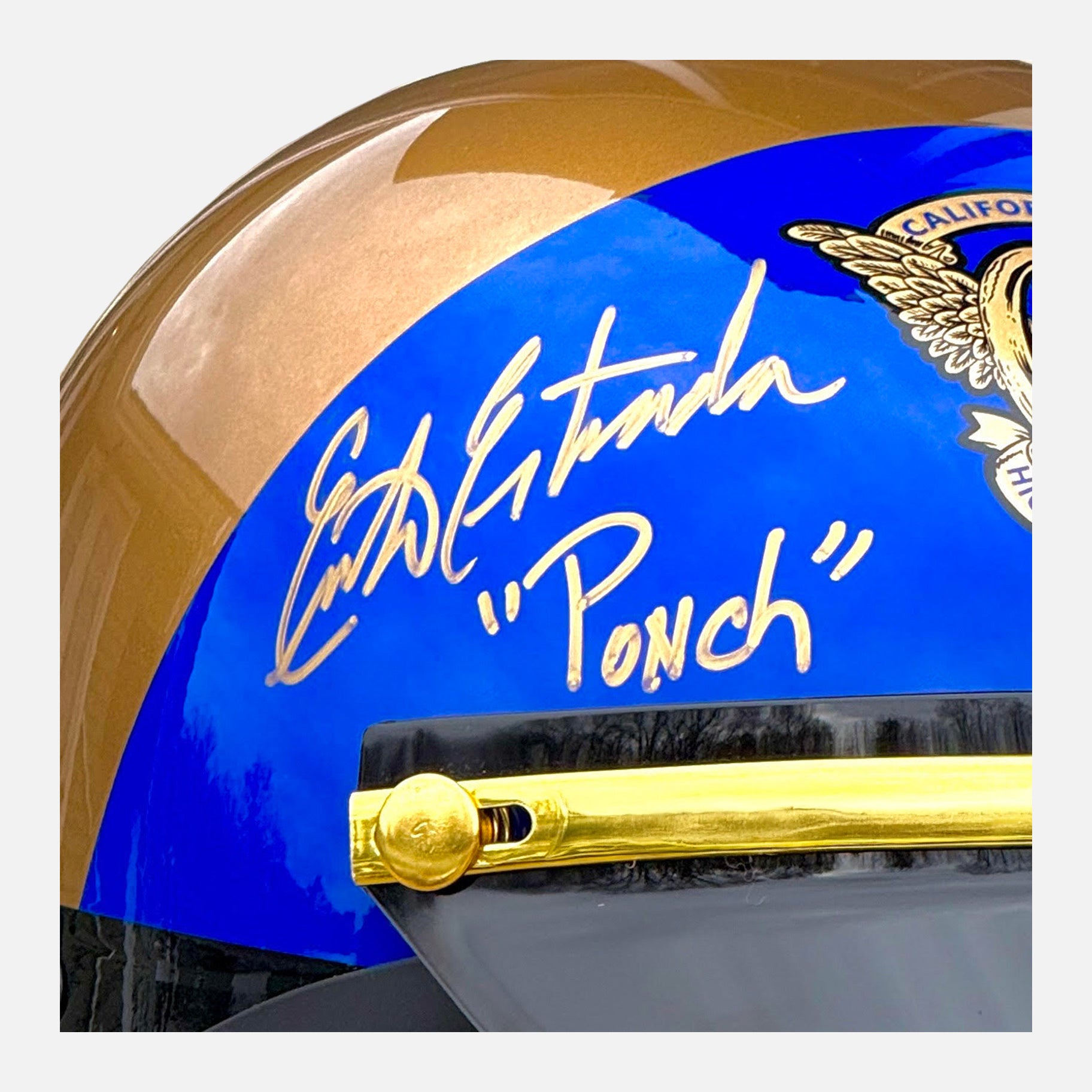 Erik Estrada Signed "CHiPs" California Highway Patrol Helmet