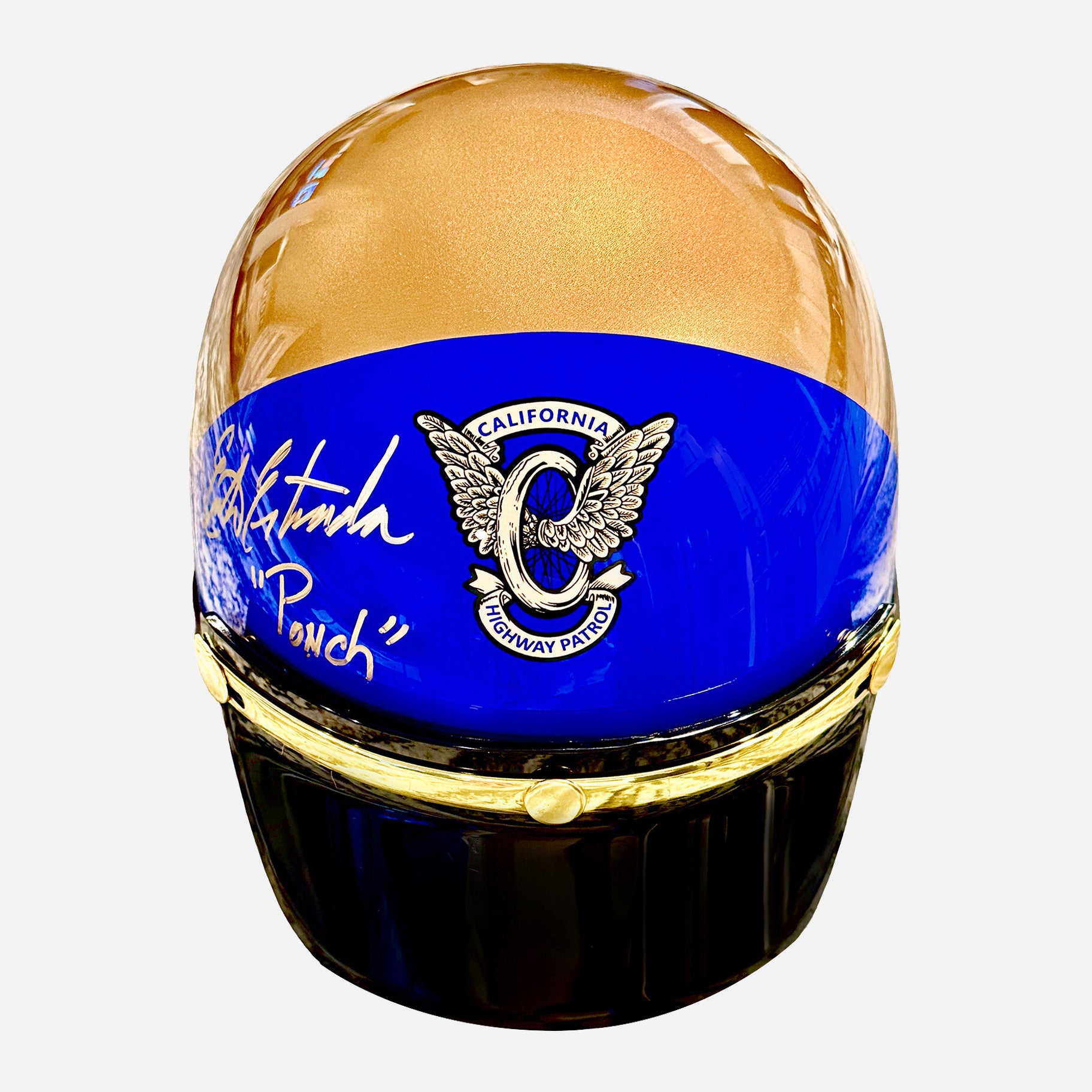 Erik Estrada Signed "CHiPs" California Highway Patrol Helmet
