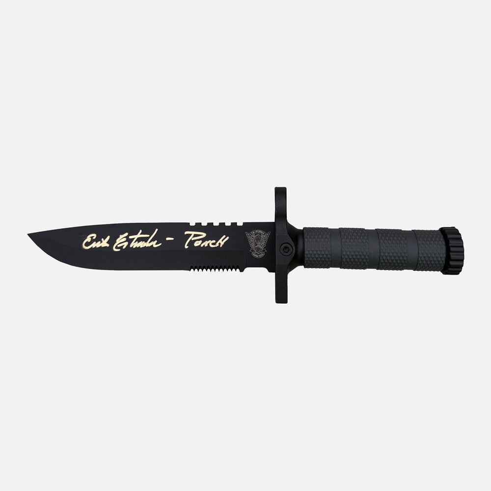 Erik Estrada Signed "CHiPs" California Highway Patrol Ka-Bar K****
