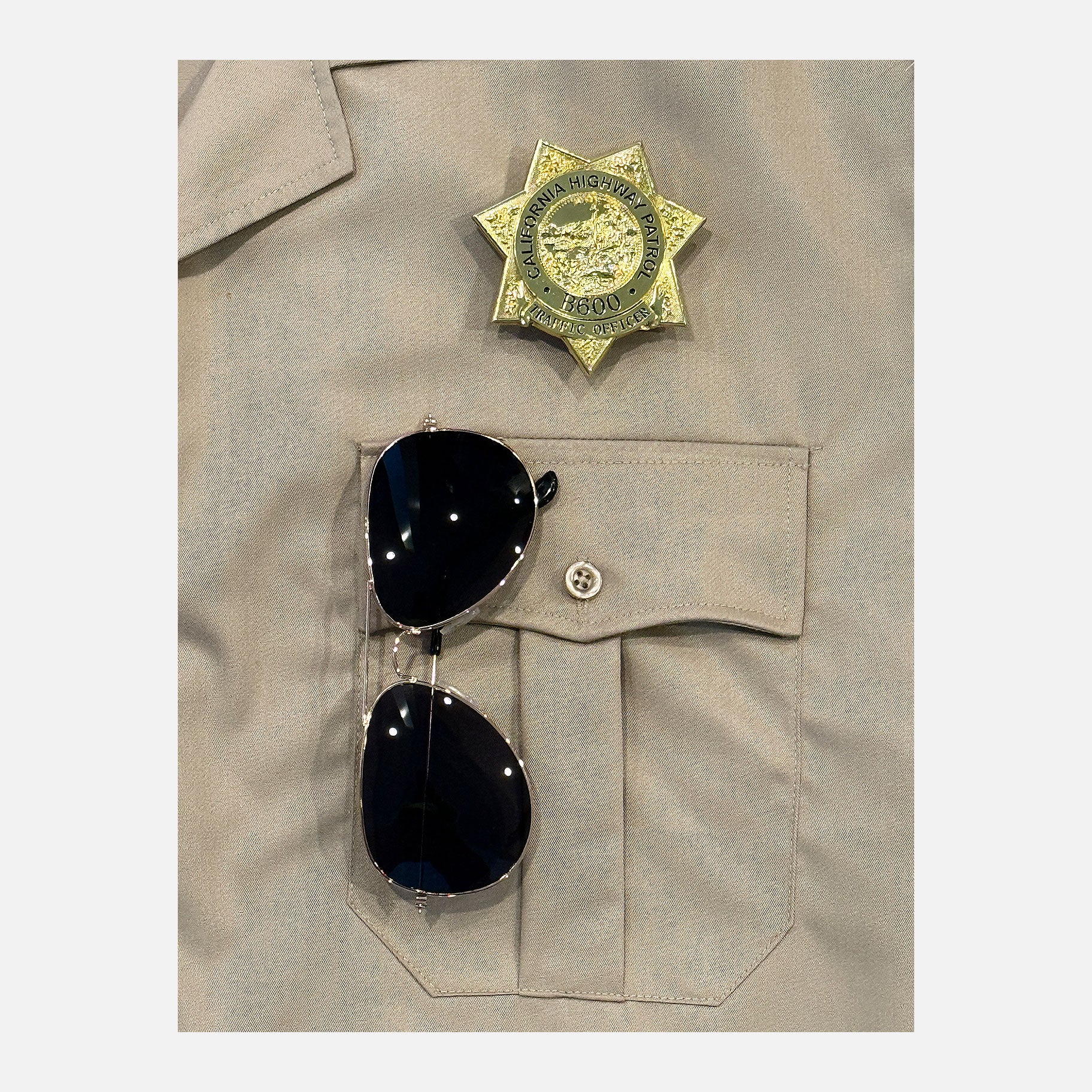 Erik Estrada Signed "CHiPs" California Highway Patrol Uniform