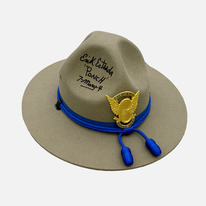 Erik Estrada Signed Original California Highway Patrol Stratton Hat